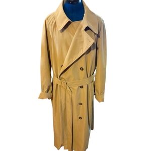 H&M Beige Double-Breasted Trench Coat